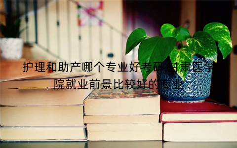 护理和助产哪个专业好考研,甘肃医学院就业前景比较好的专业