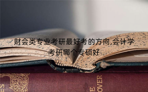 财会类专业考研最好考的方向,会计学考研哪个专硕好