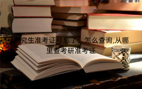 研究生准考证号忘了,怎么查询,从哪里查考研准考证 研究生准考证号忘了,怎么查询,从哪里查考研准考证
